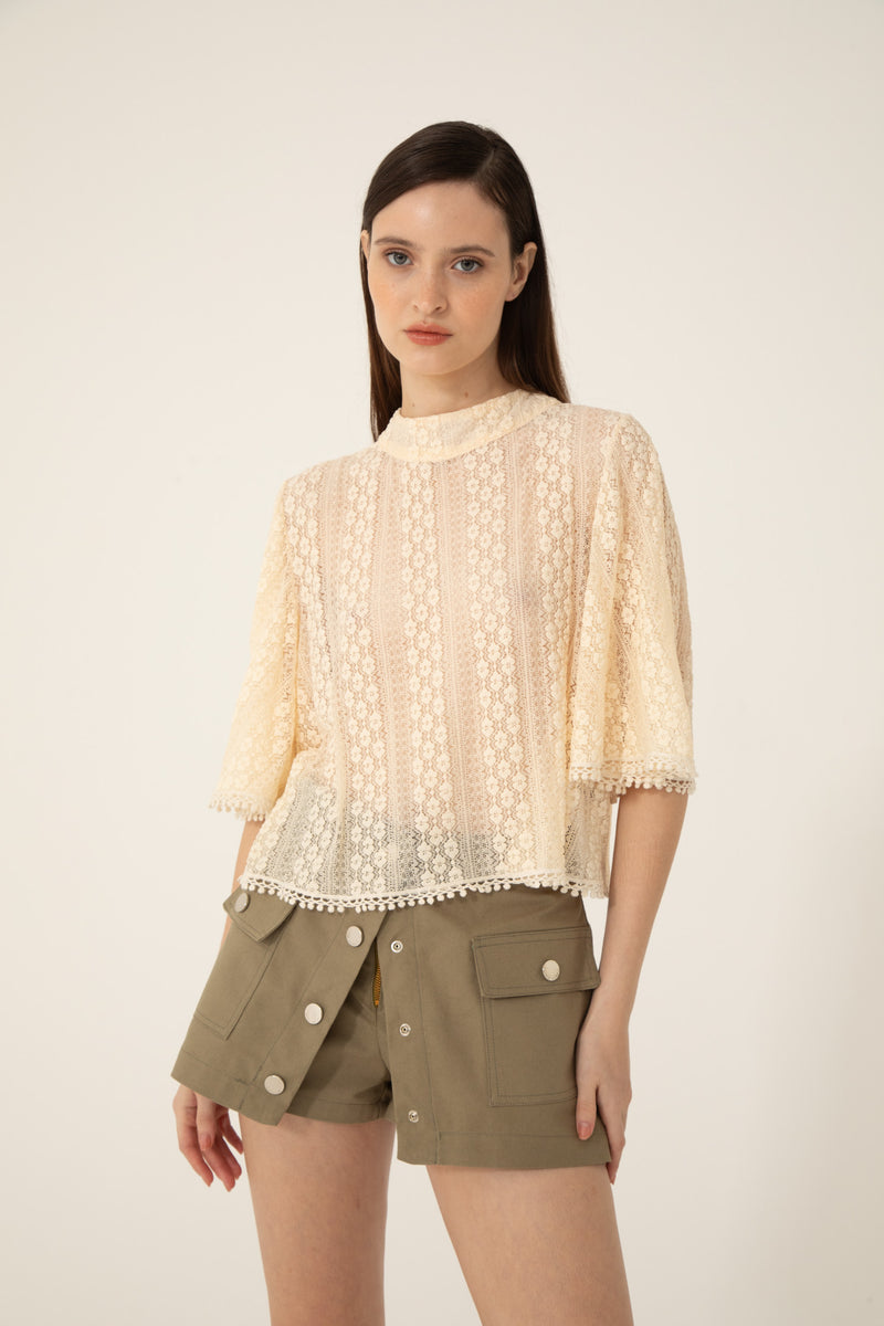 Blusa Falak Marfil
