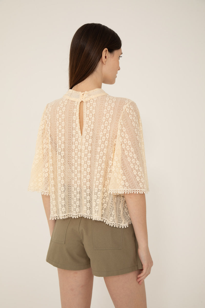 Blusa Falak Marfil