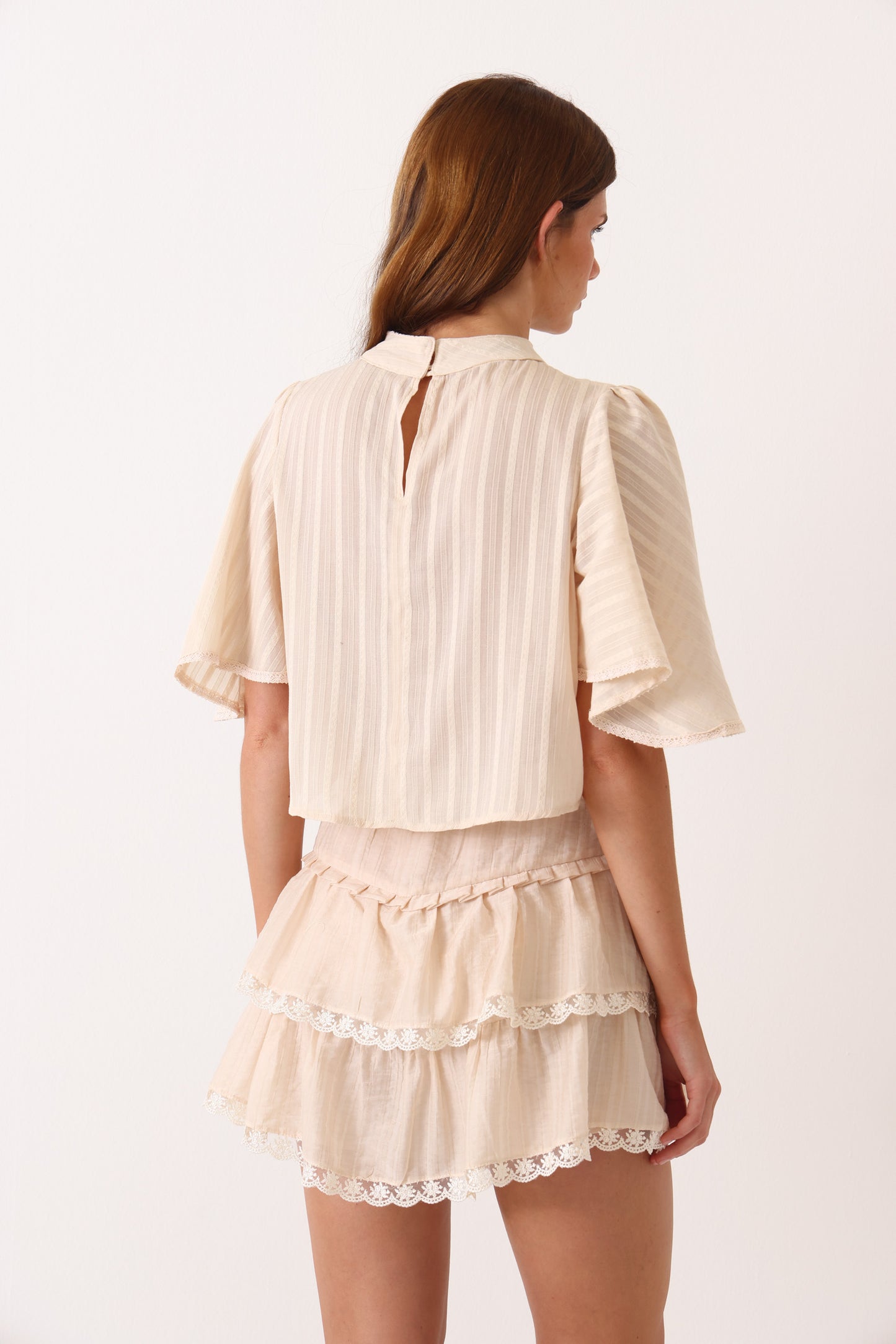 Falda Short Bora Bora Marfil
