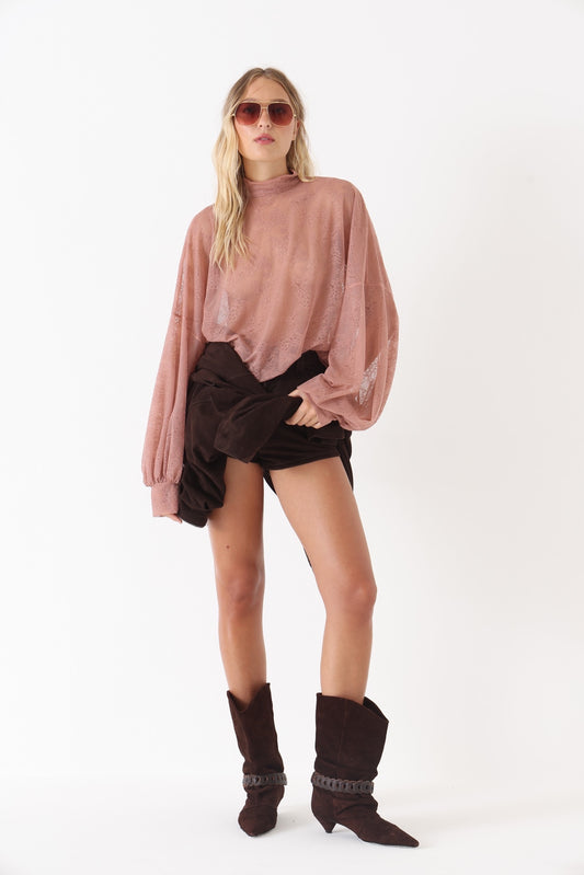 Blusa Blue Rosa