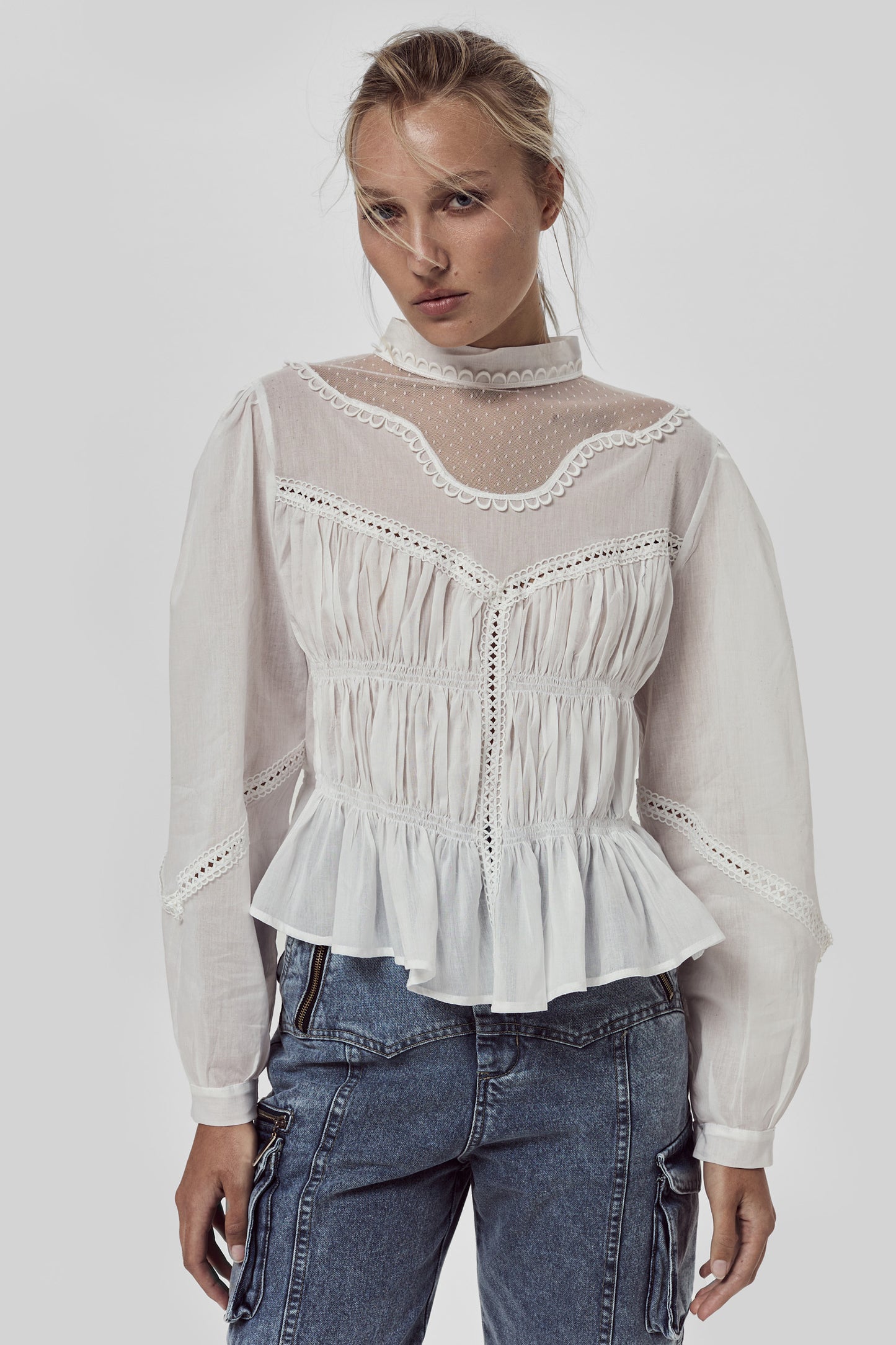 Blusa Ainara Blanco