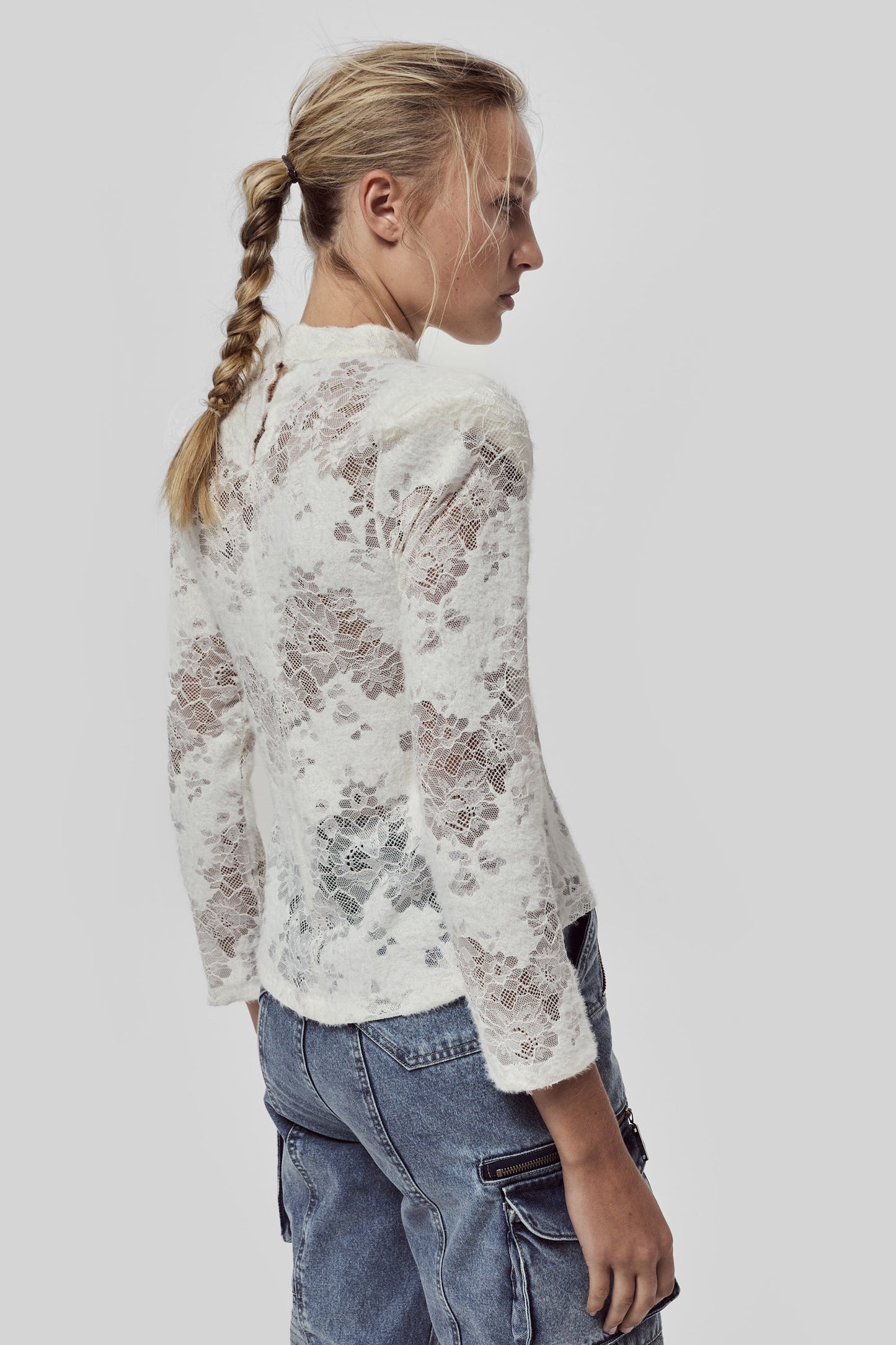 Blusa Novella Blanco