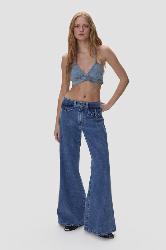 Pantalon Edris Azul