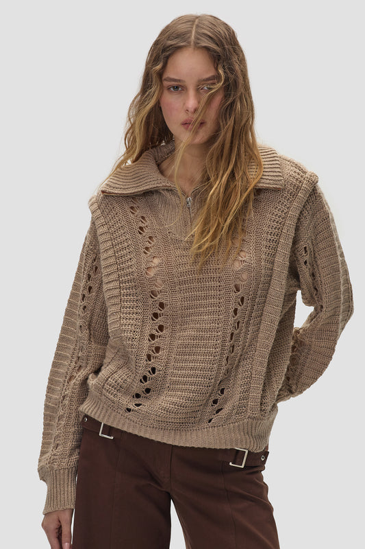 Sweater Fidel Camel