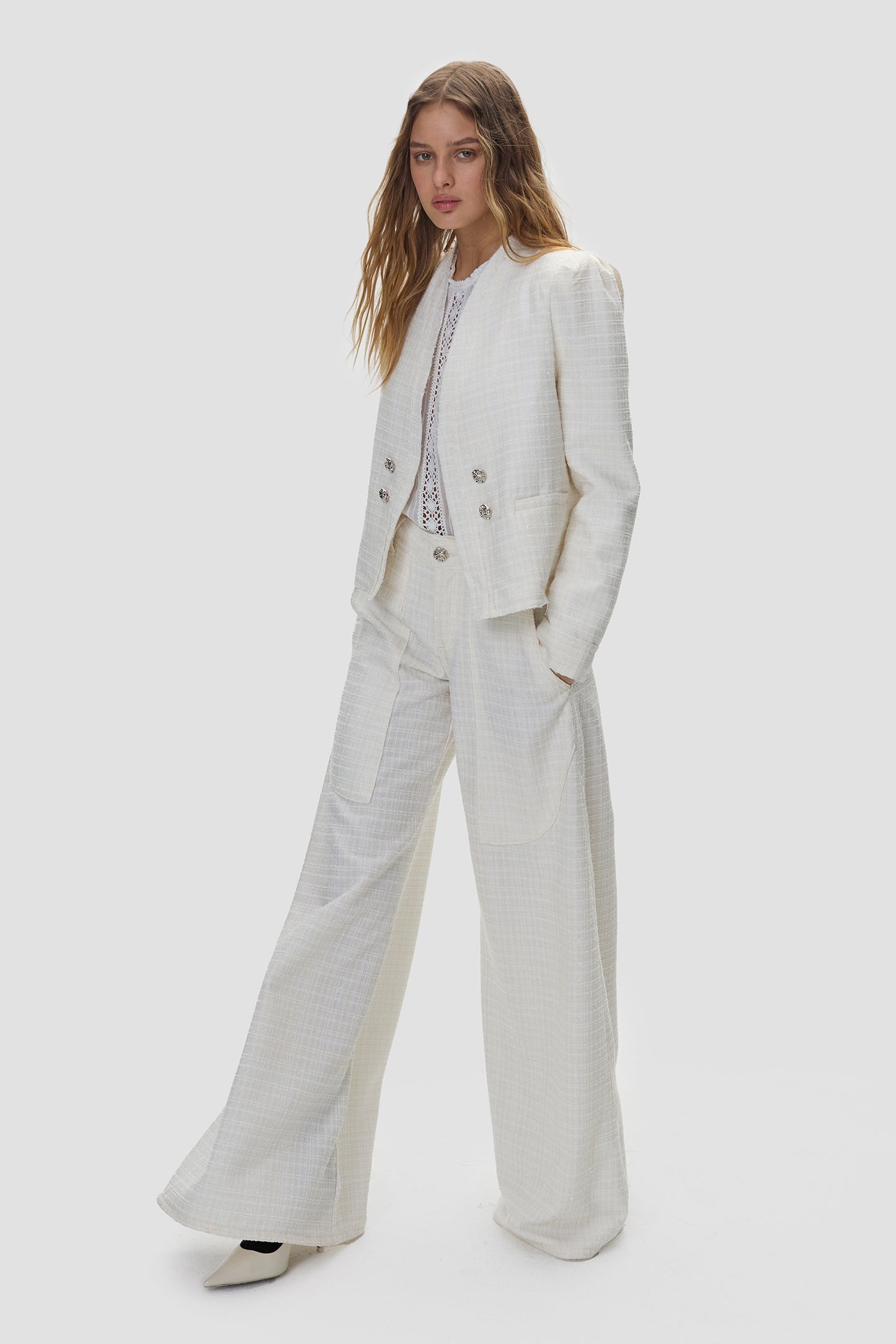 Pantalon Mason Blanco