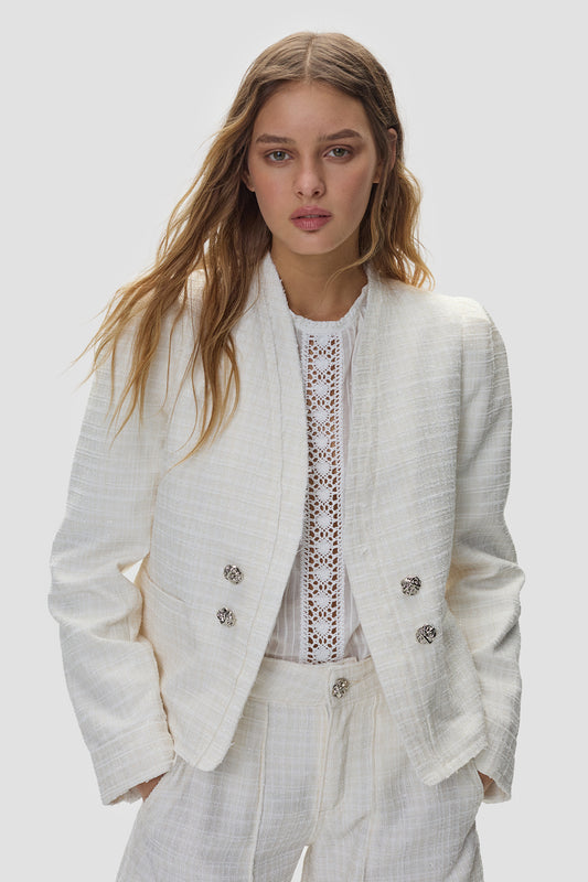 Saco Mason Blanco
