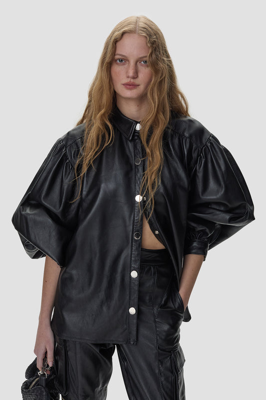 Camisa Arnoldo Negro (PRE ORDER)
