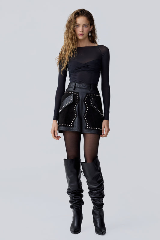 Falda Luana Negro (PRE ORDER)