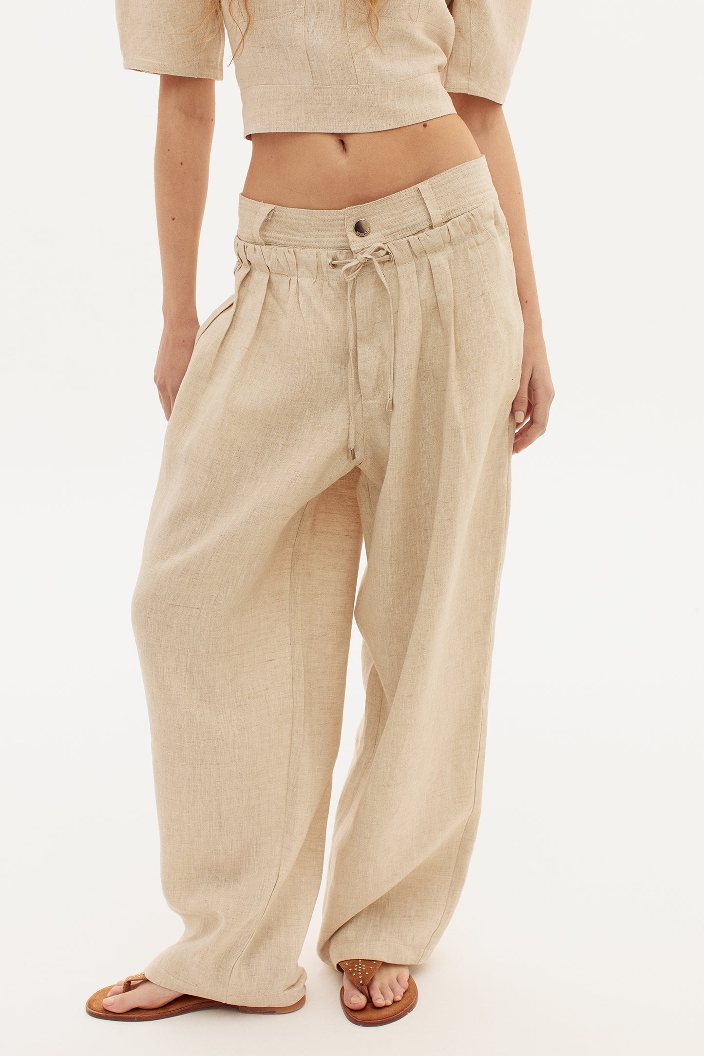 Pantalon Hornbeam Marfil