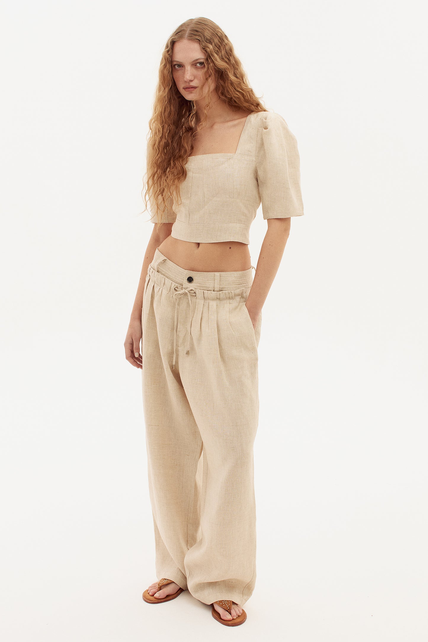 Pantalon Hornbeam Marfil