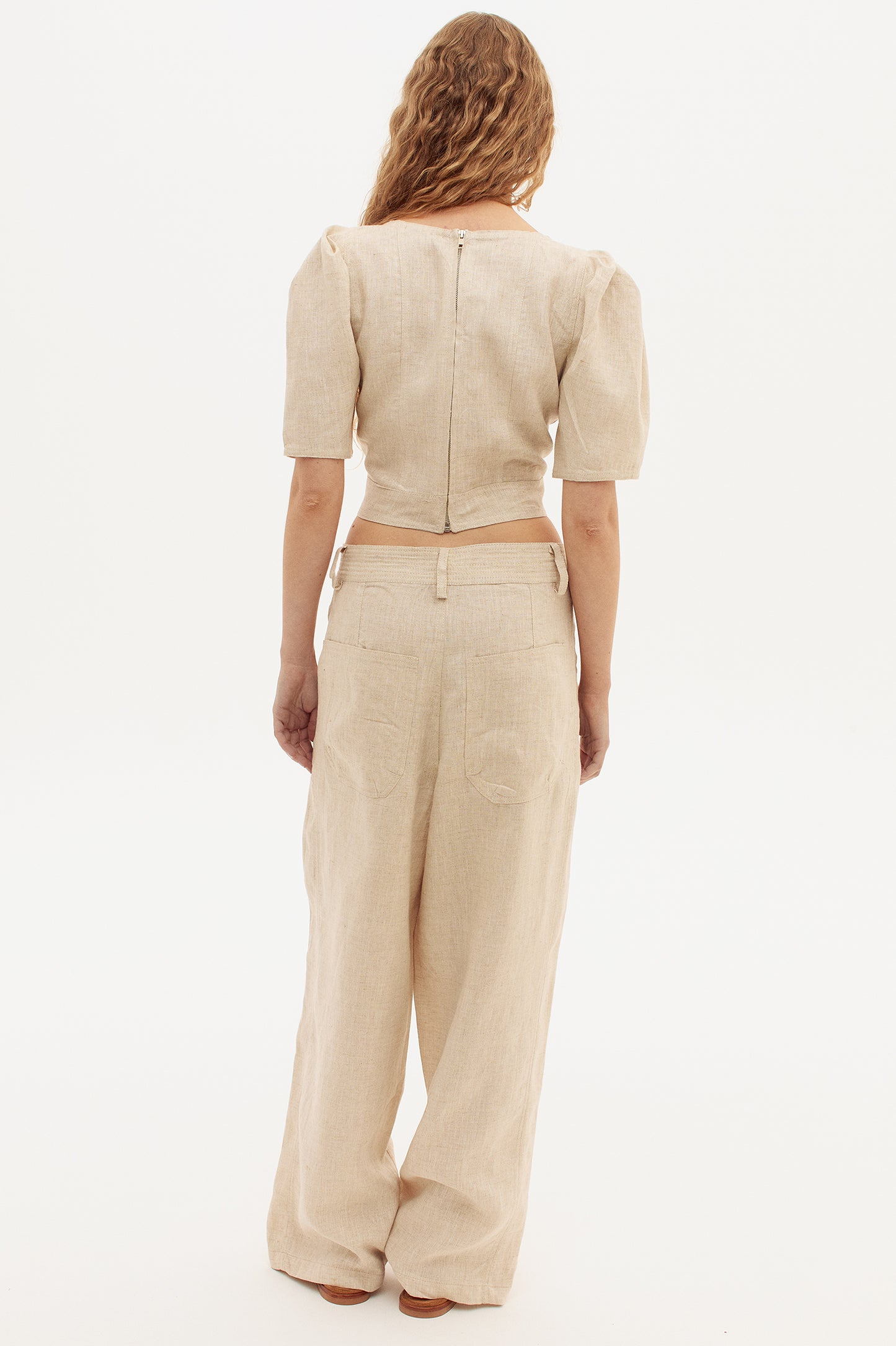 Pantalon Hornbeam Marfil
