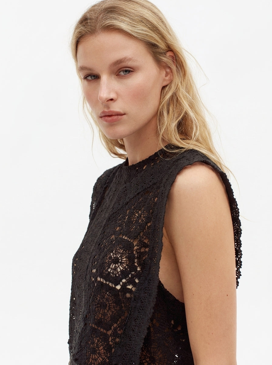 Top Zenda Bis Negro