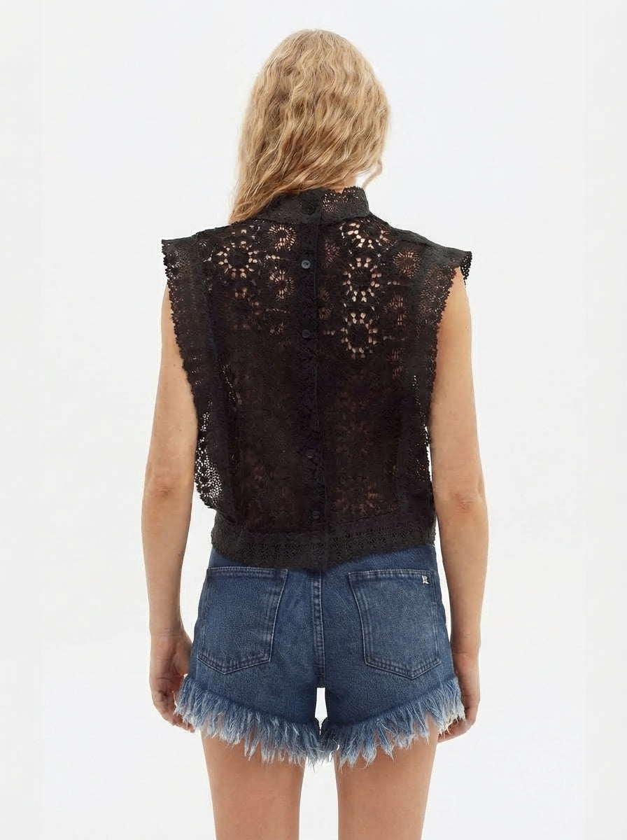 Top Zenda Bis Negro