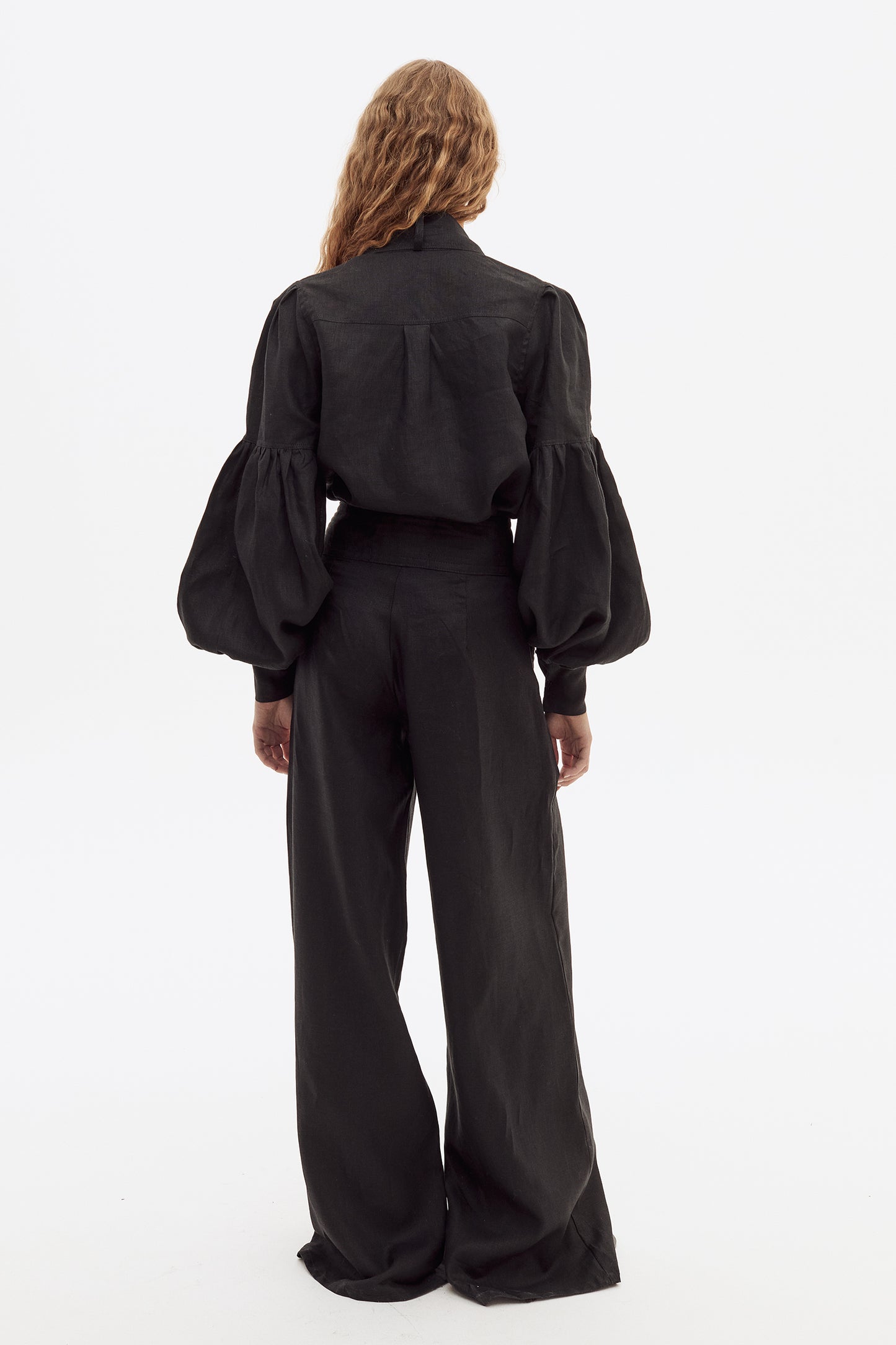 Pantalon Linen Negro