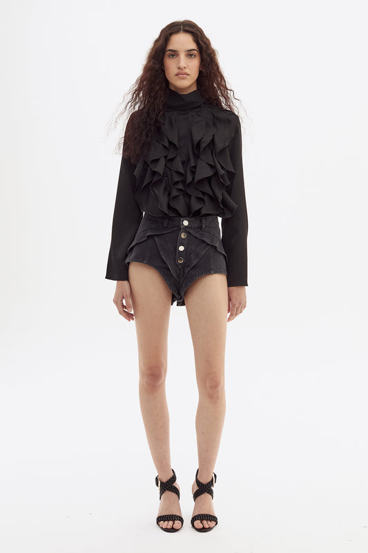 Blusa Cruz Negro