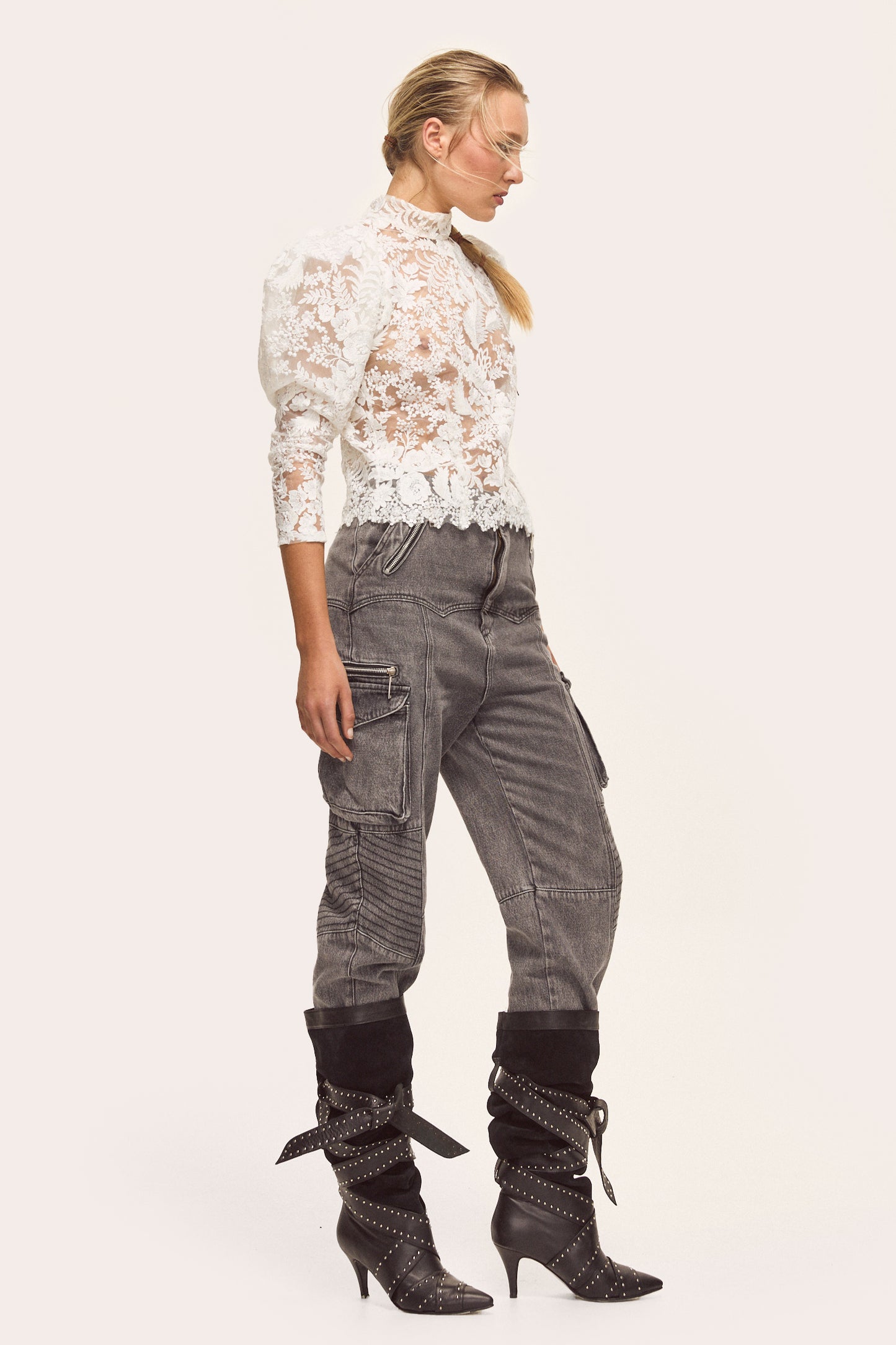 Pantalón Tasya Gris