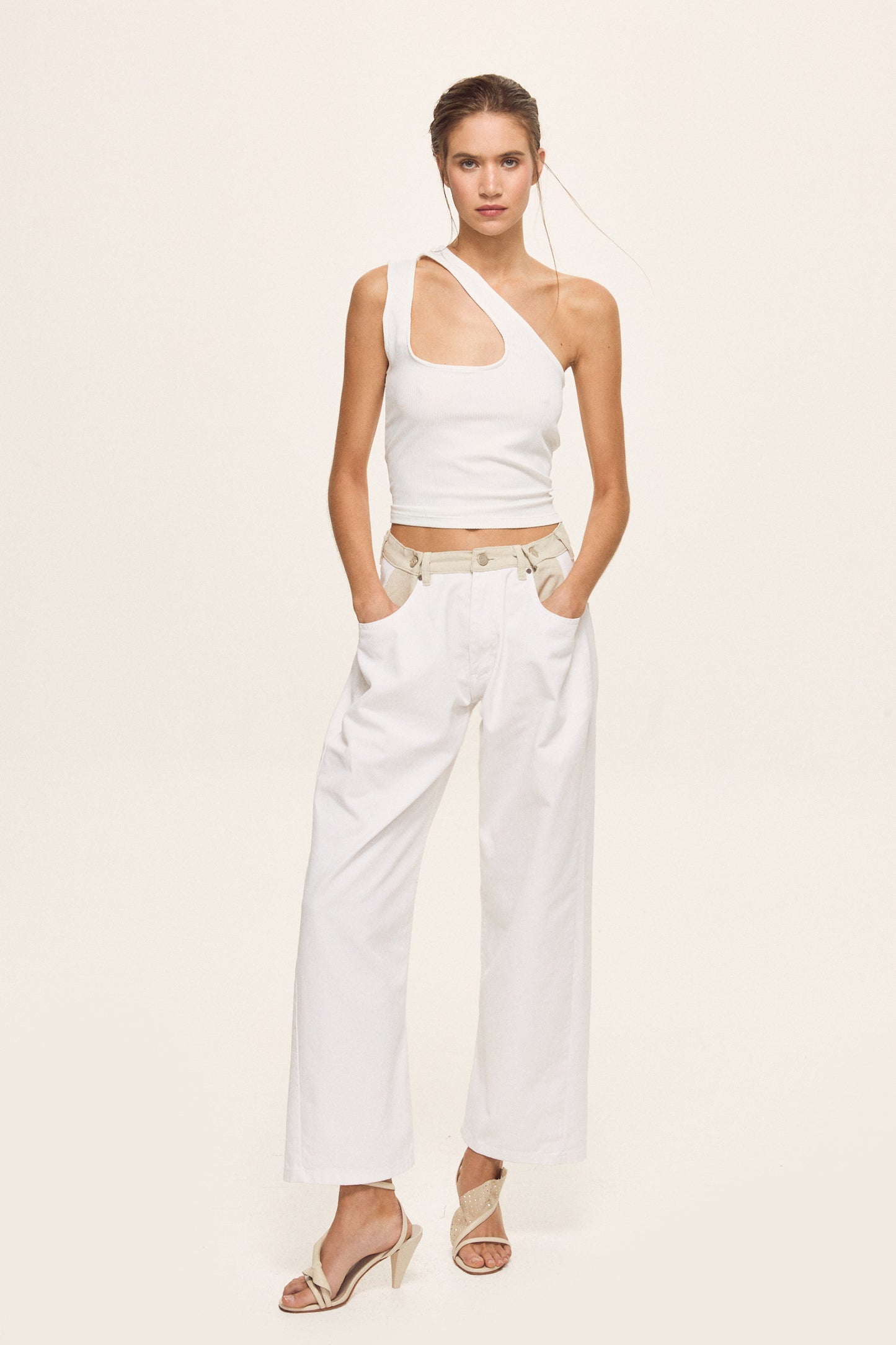 Pantalon Uda Blanco