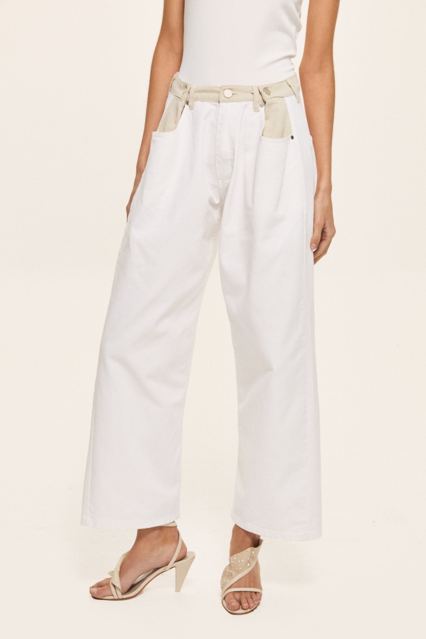 Pantalon Uda Blanco