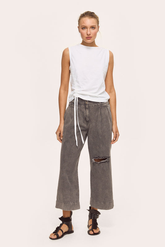 Pantalon Yacne Gris