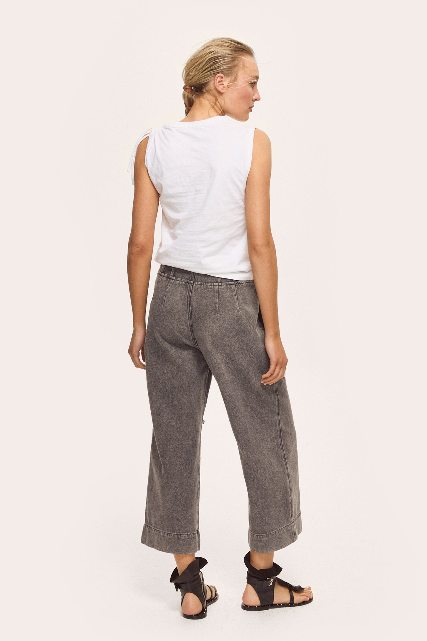 Pantalon Yacne Gris
