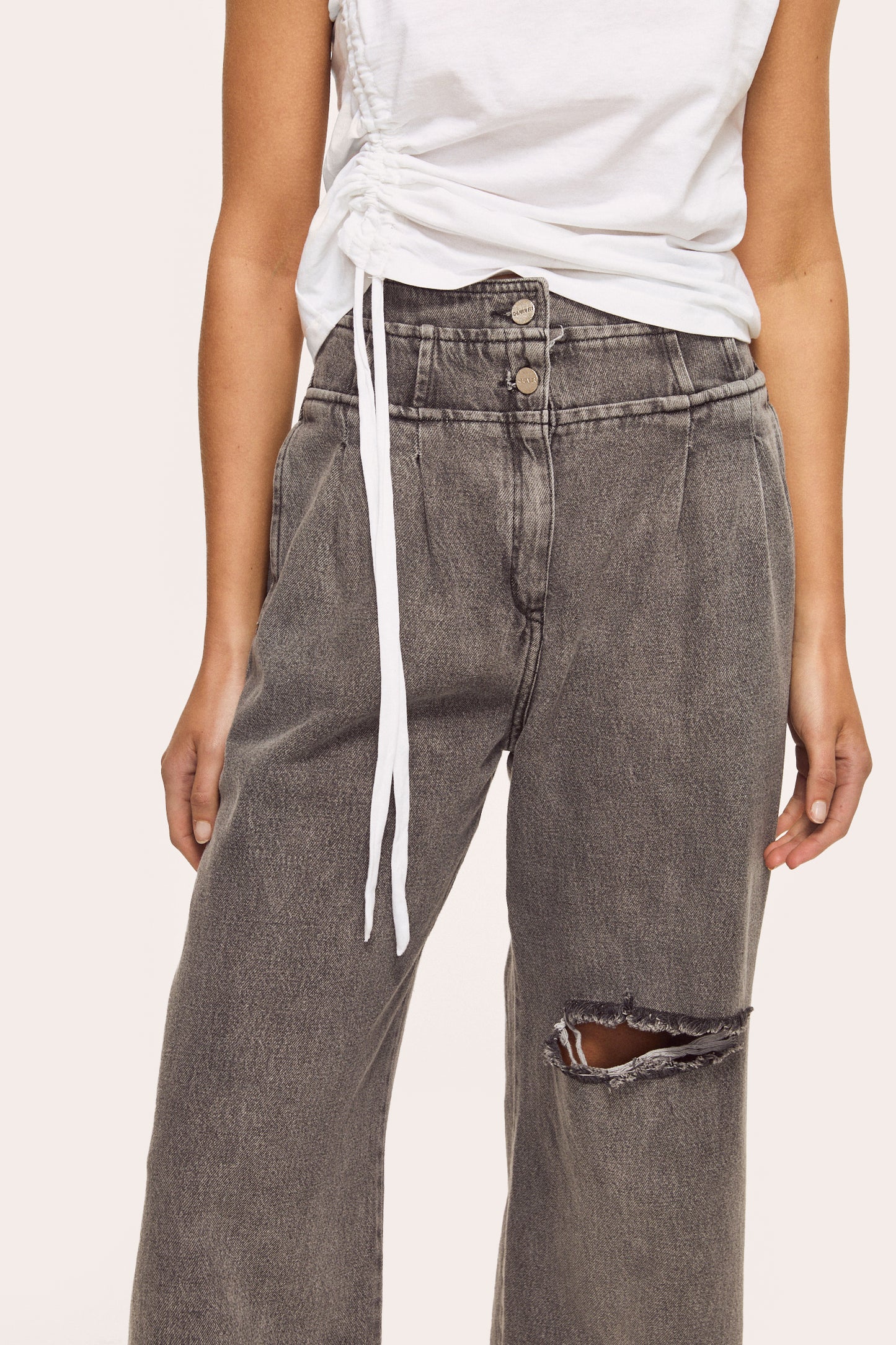 Pantalon Yacne Gris