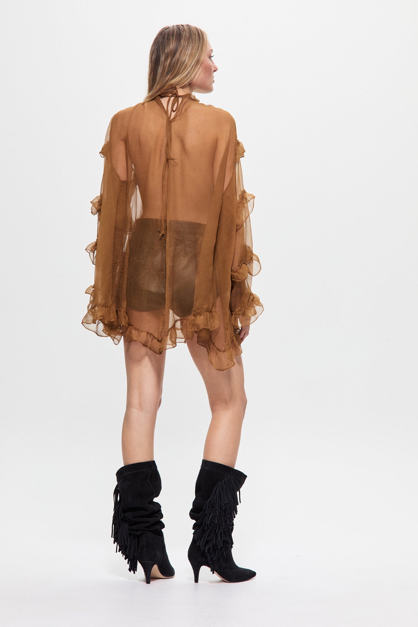 Vestido Fiz Tostado (PRE ORDER)