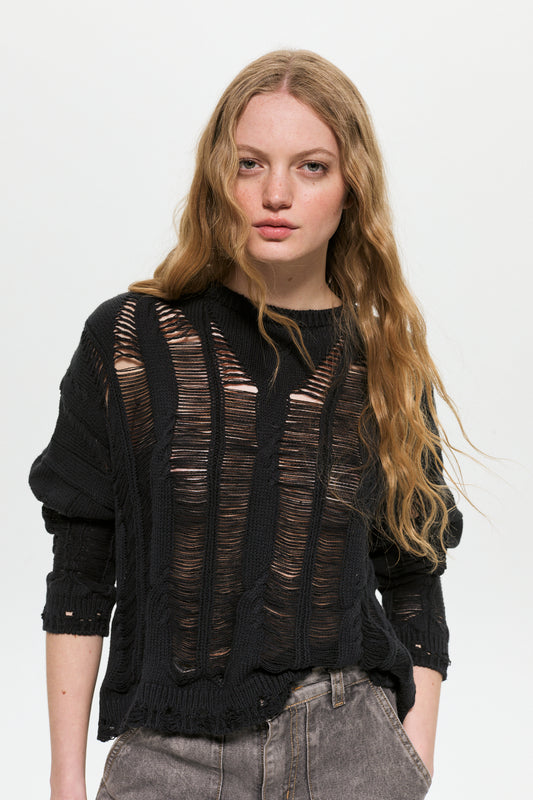 Sweater Maitena Negro