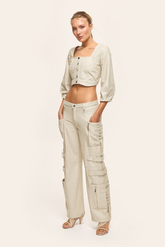 Pantalón Zenda Tiza