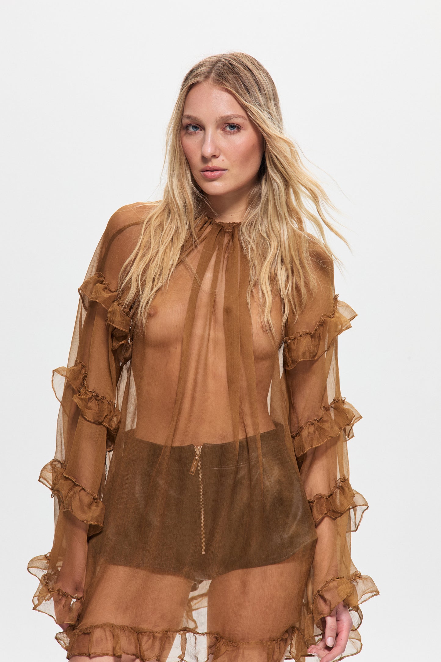 Vestido Fiz Tostado (PRE ORDER)
