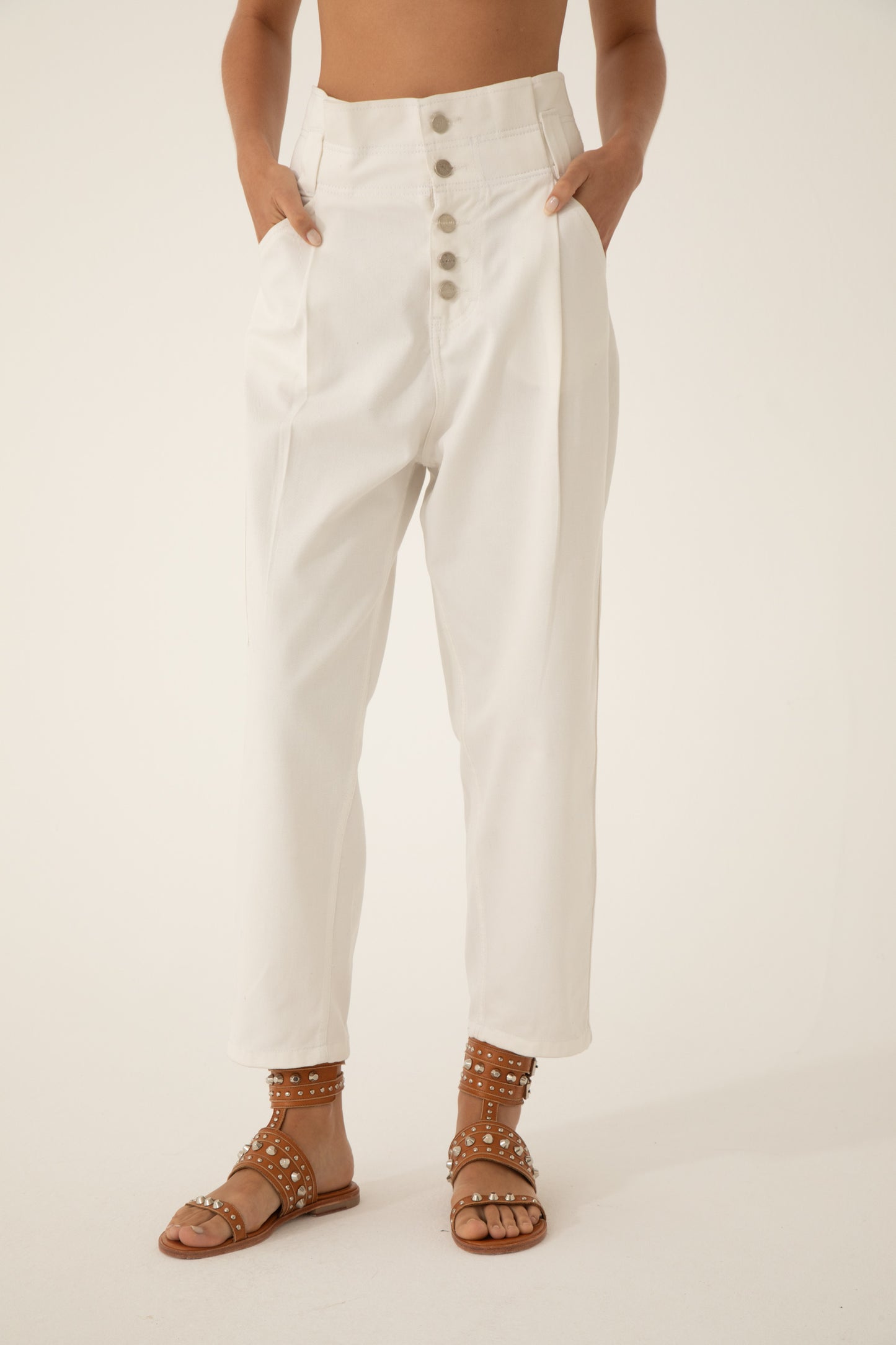 Pantalón Kamla Blanco