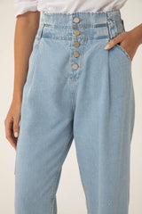 Pantalón Kamla Celeste