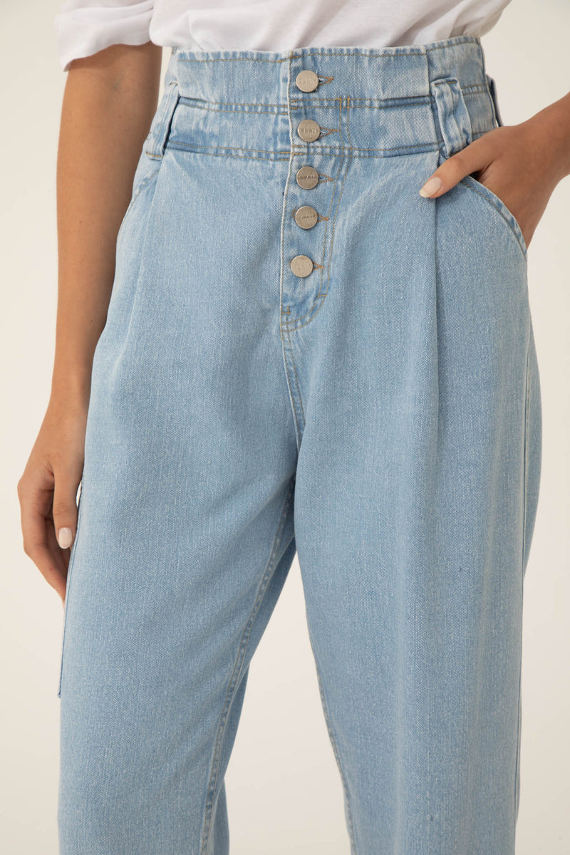 Pantalón Kamla Celeste