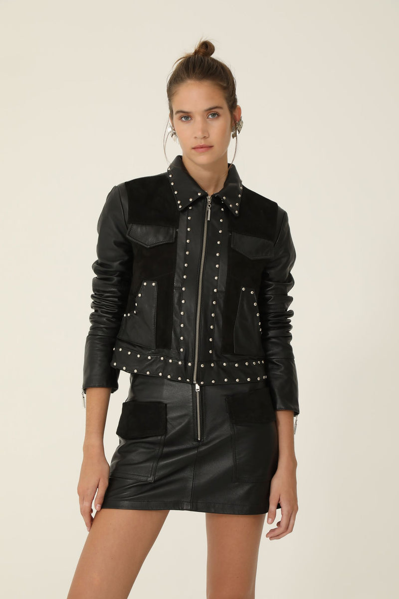 Campera Margita Negro