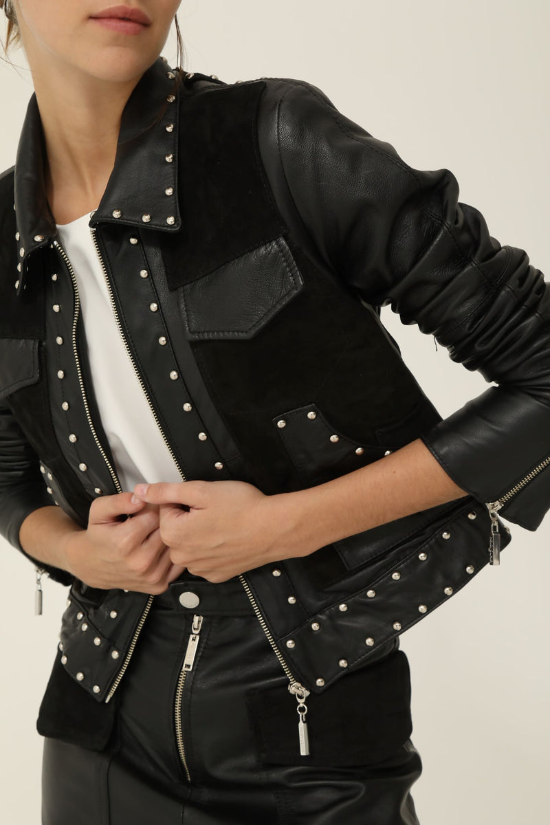 Campera Margita Negro