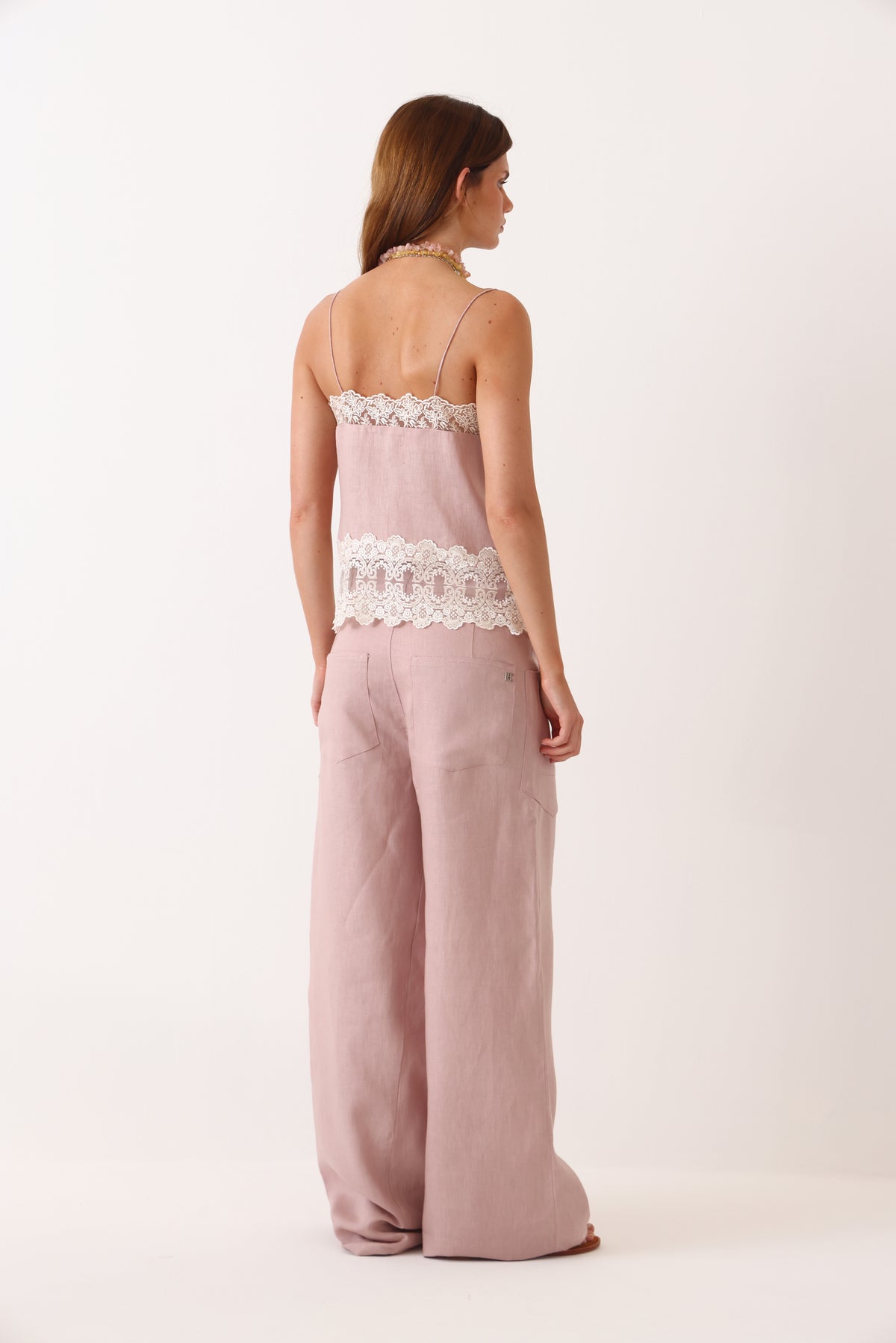 Pantalón Bretaña Rosa