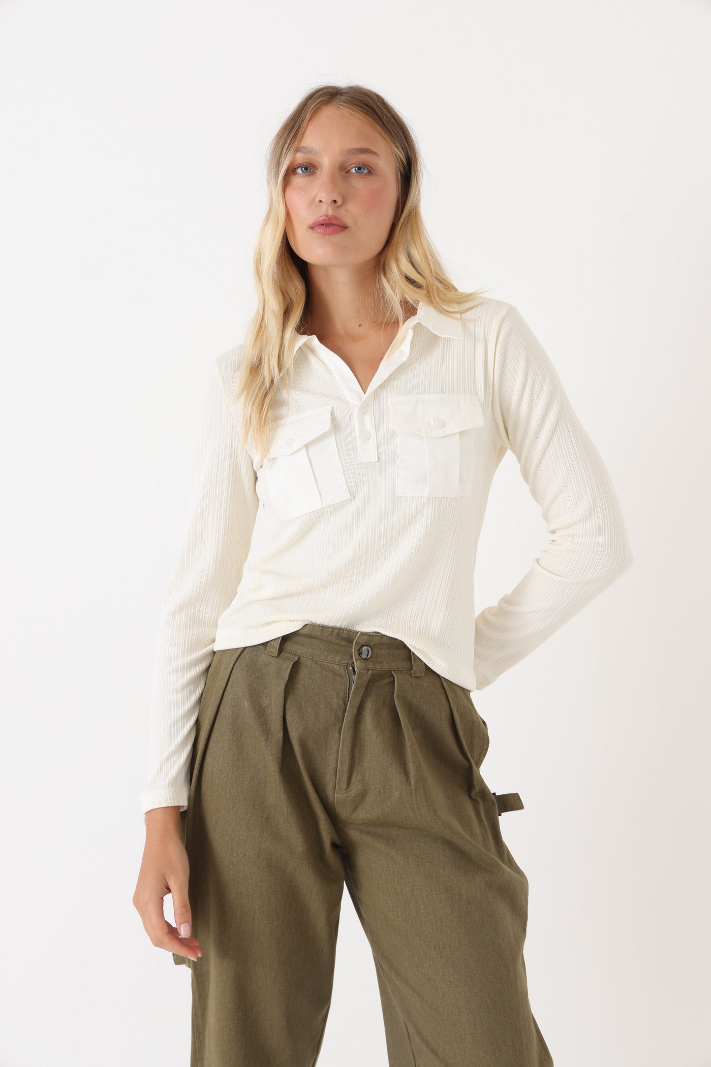 Blusa Zoher Blanca