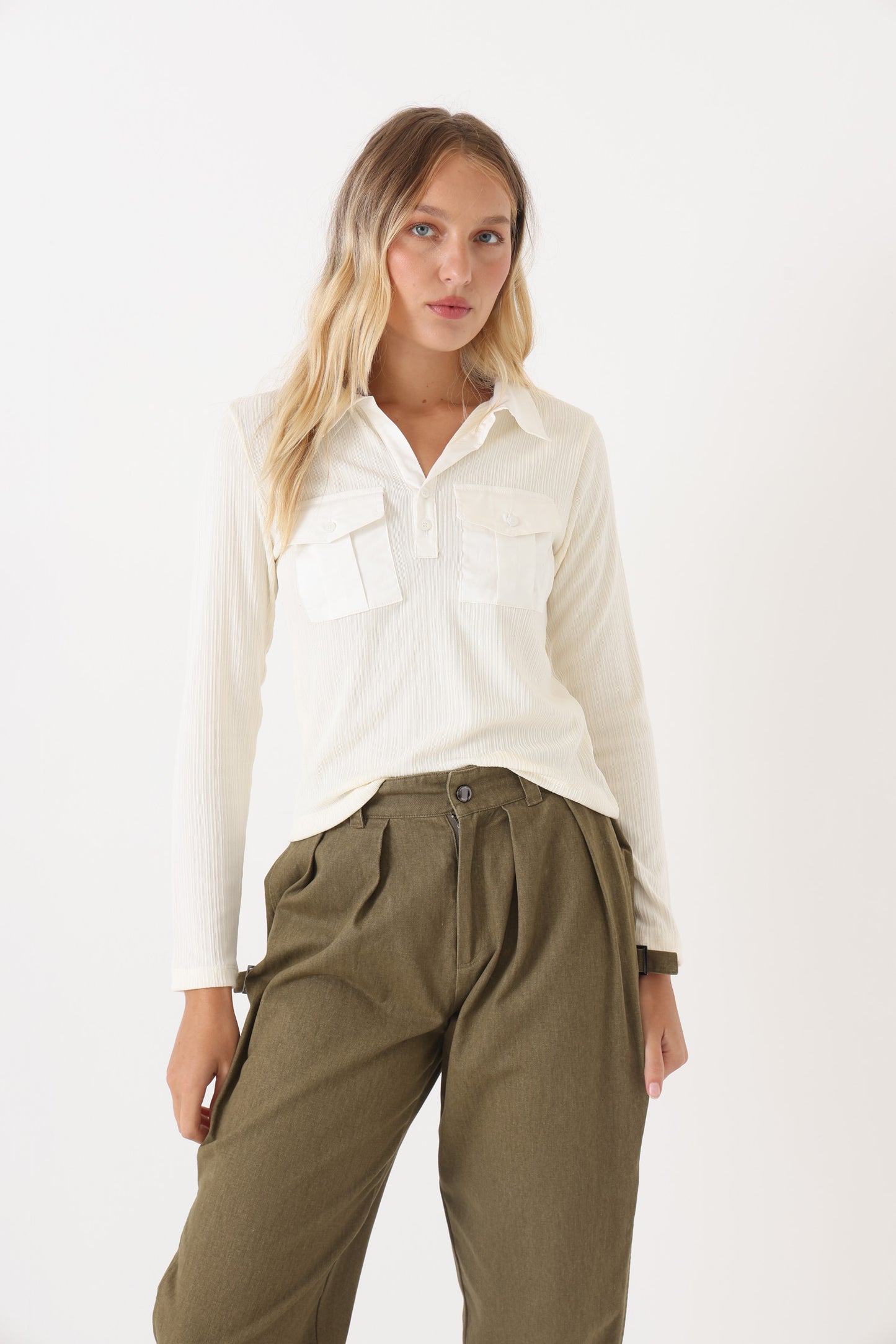 Blusa Zoher Blanca