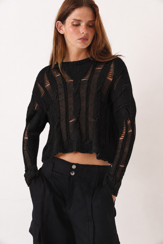 Sweater Maitena Negro