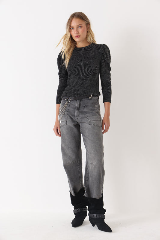 Blusa Holk Negro