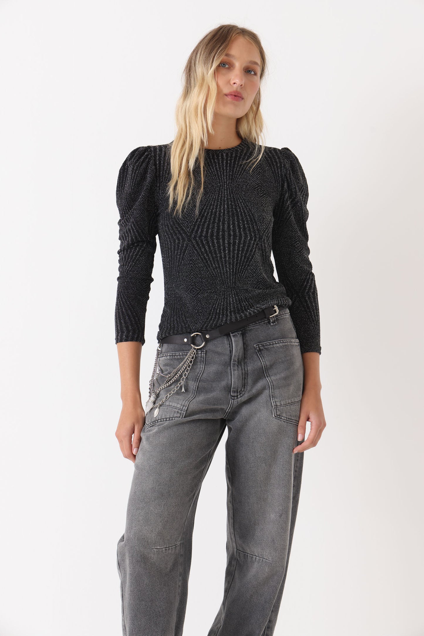Blusa Holk Negro