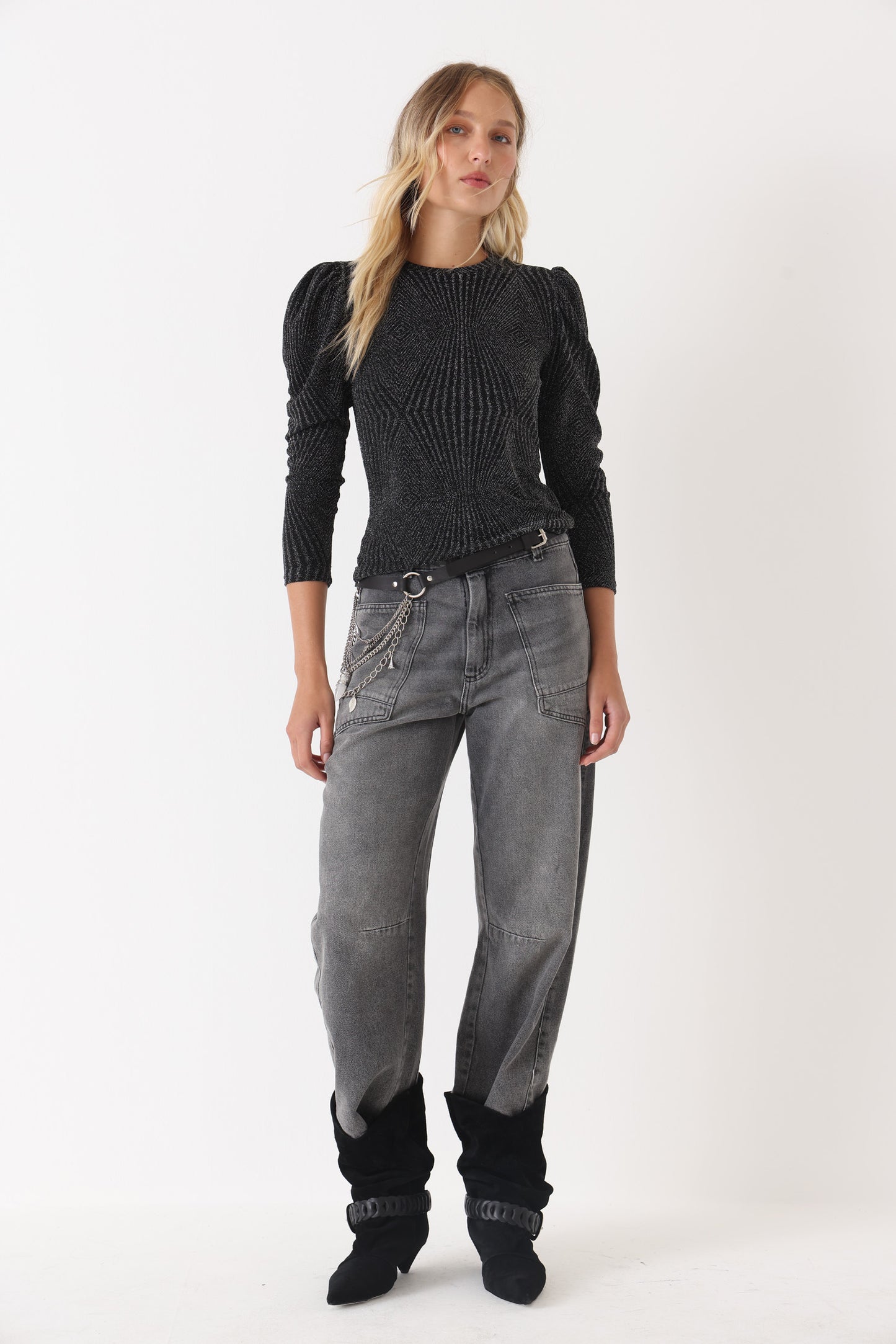 Blusa Holk Negro