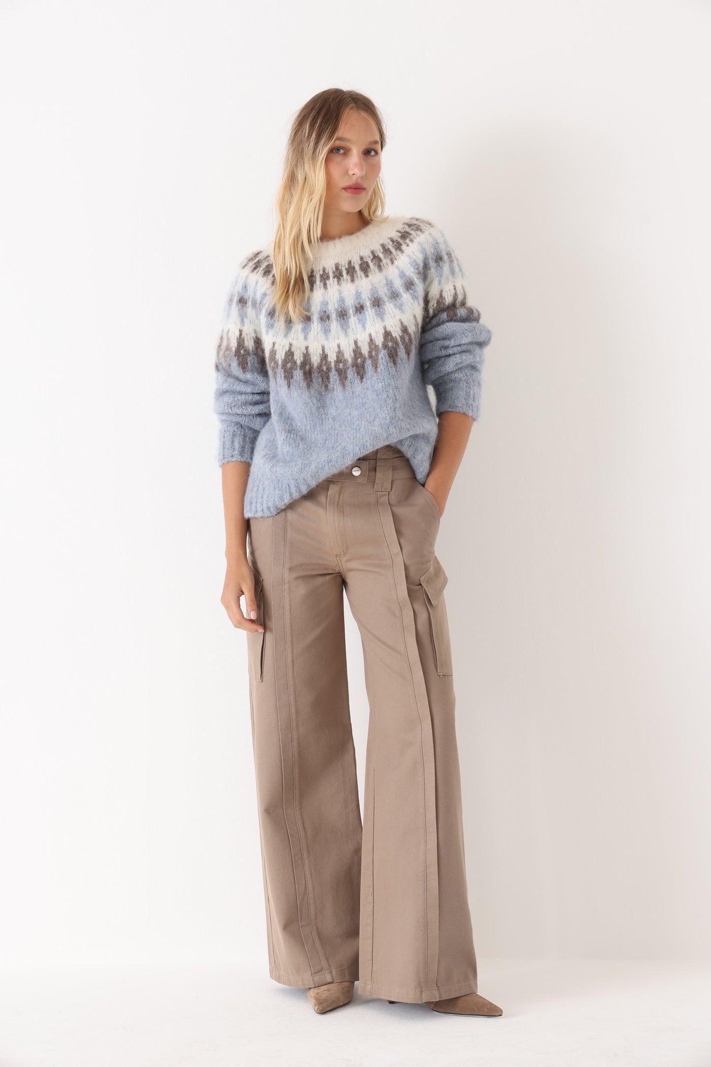 Sweater Lula Celeste Alpaca