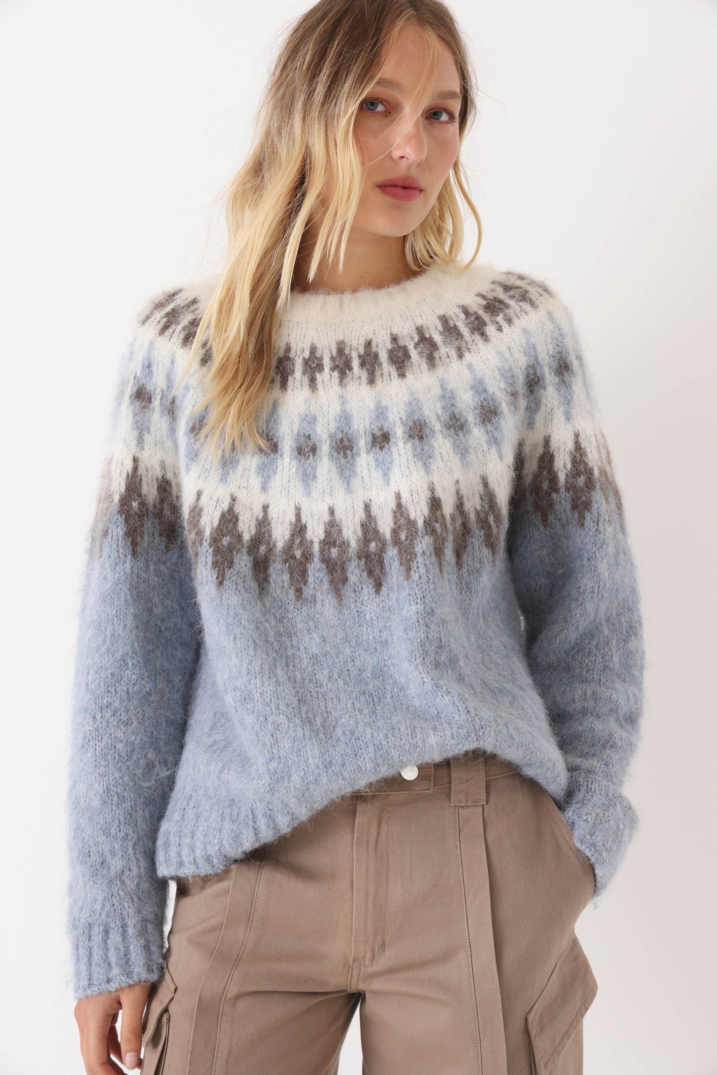 Sweater Lula Celeste Alpaca