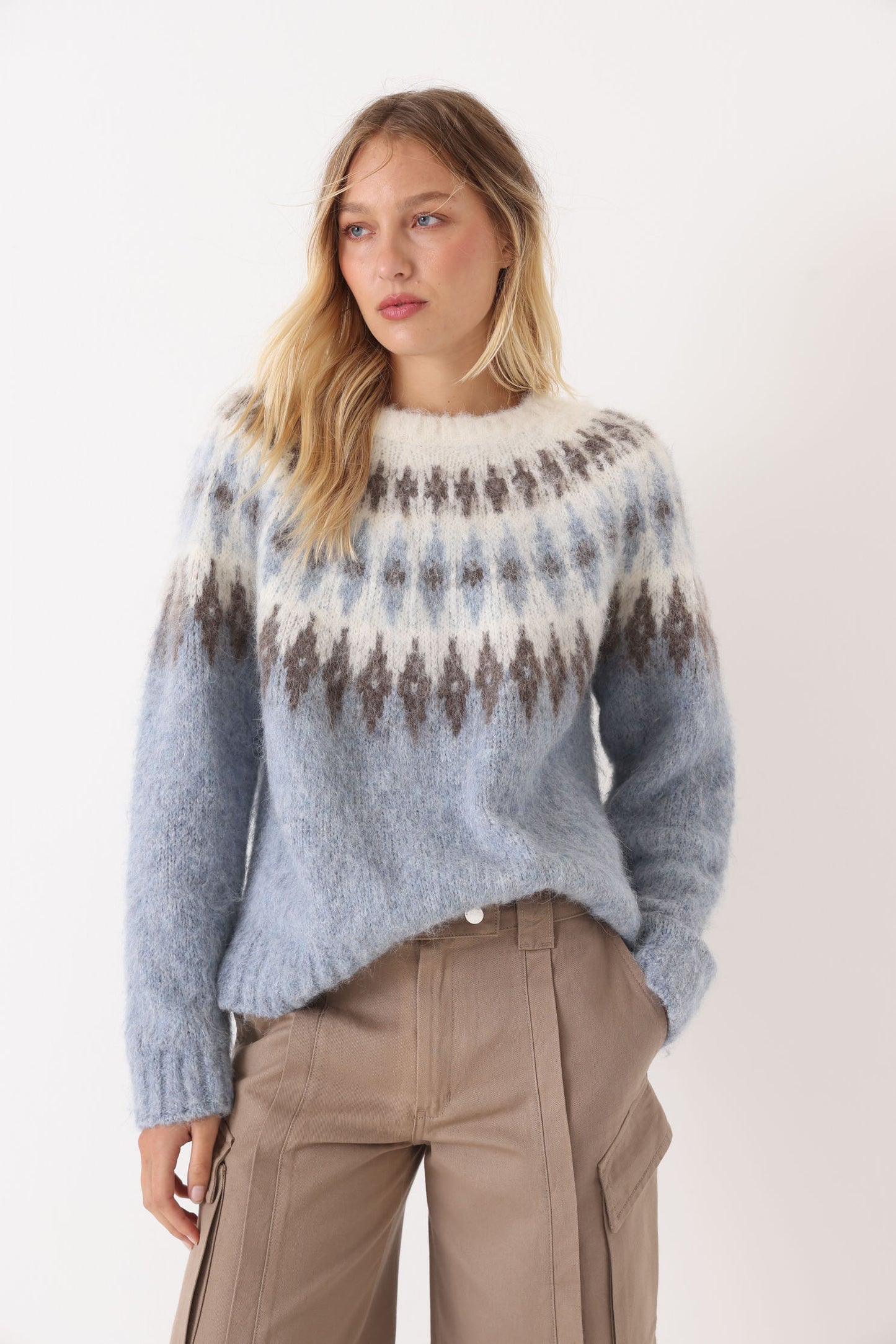 Sweater Lula Celeste Alpaca
