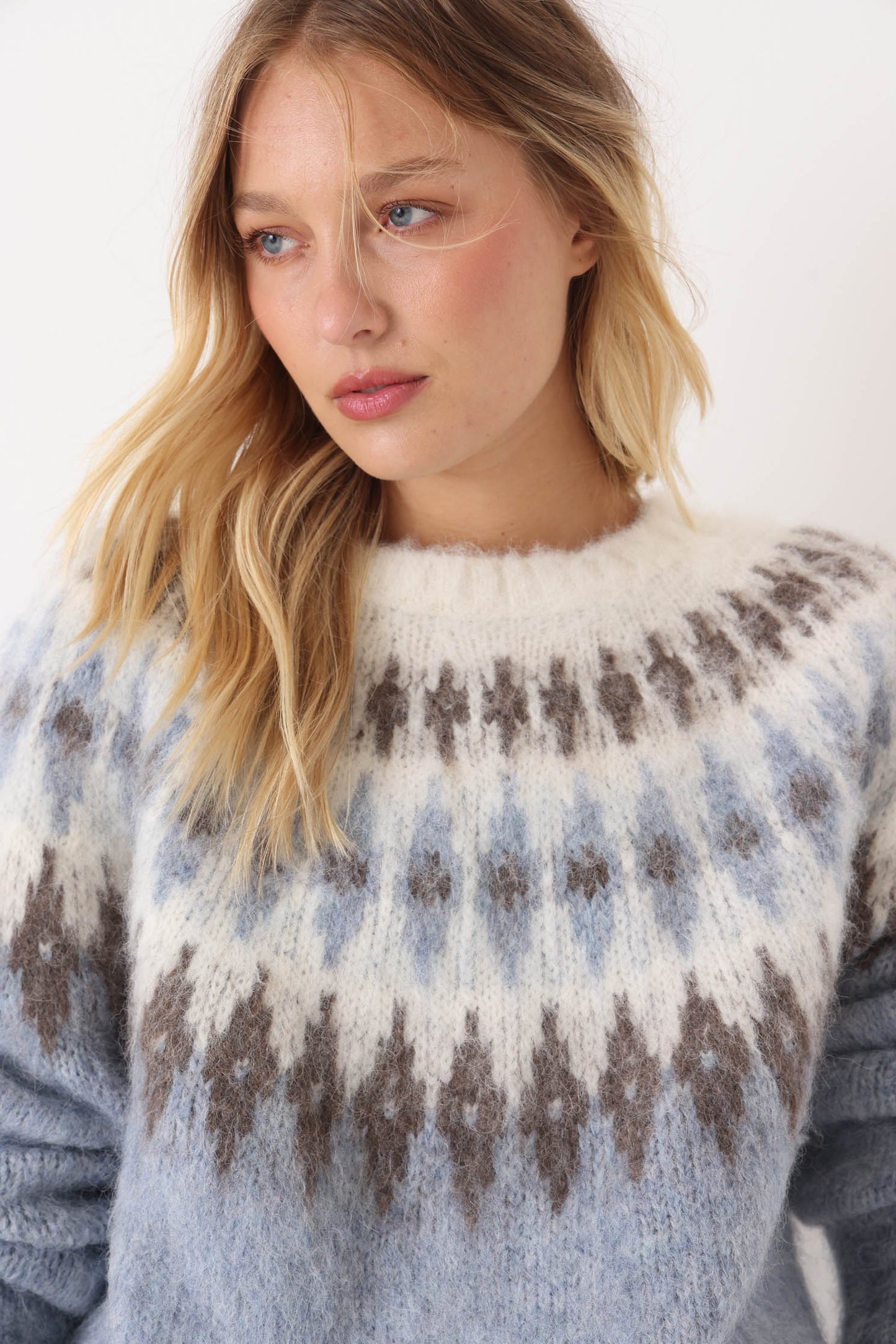 Sweater Lula Celeste Alpaca