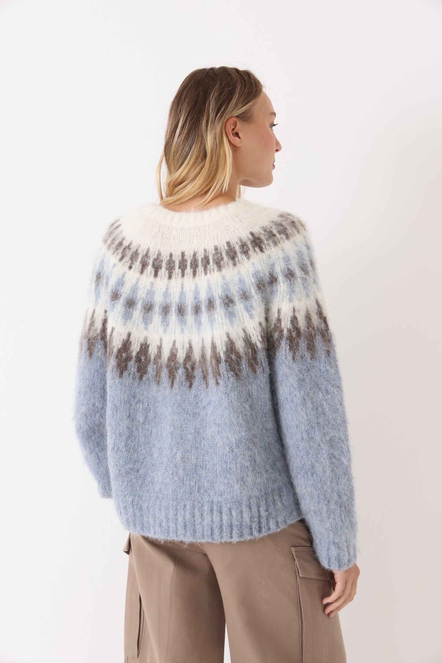 Sweater Lula Celeste Alpaca