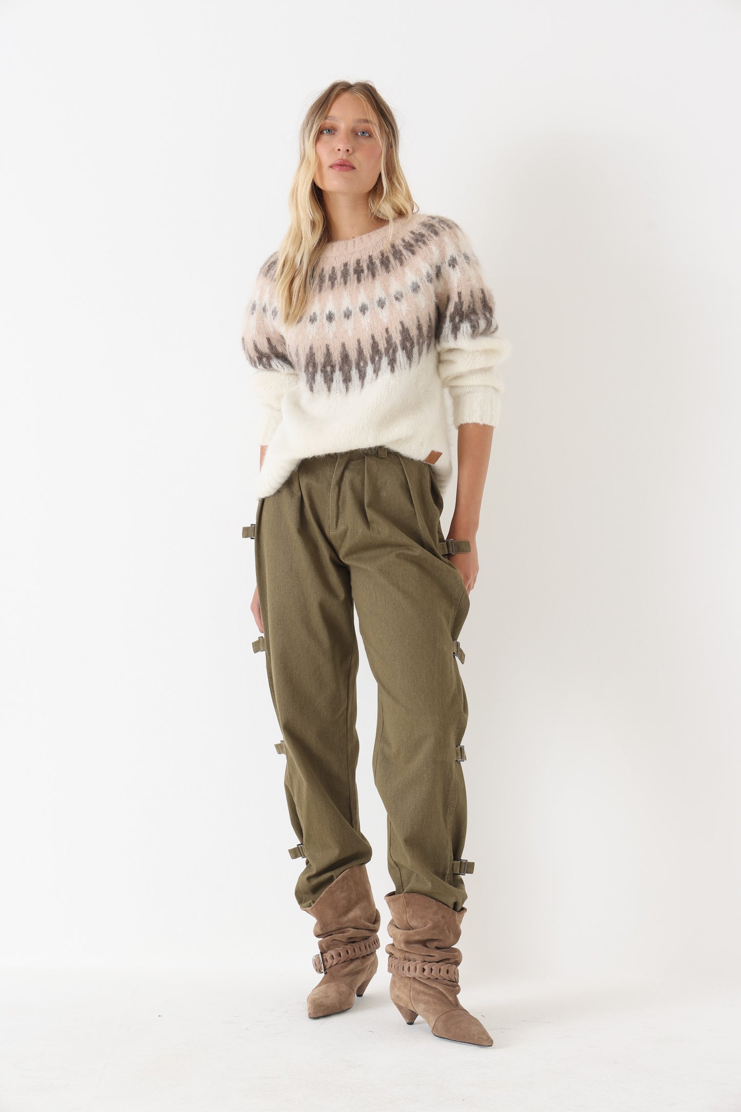 Sweater Lula Crudo Alpaca