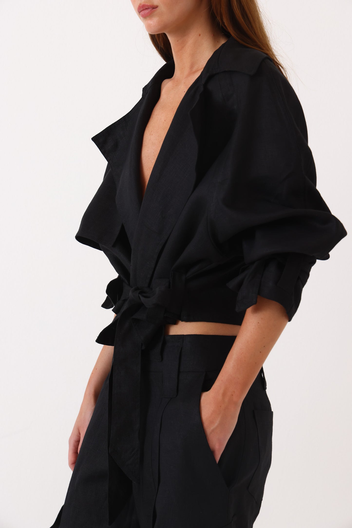 Trench Creta Negro