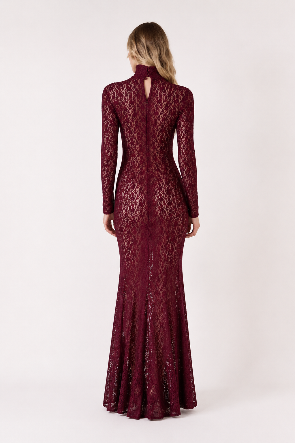 Vestido Ariadne Borgoña