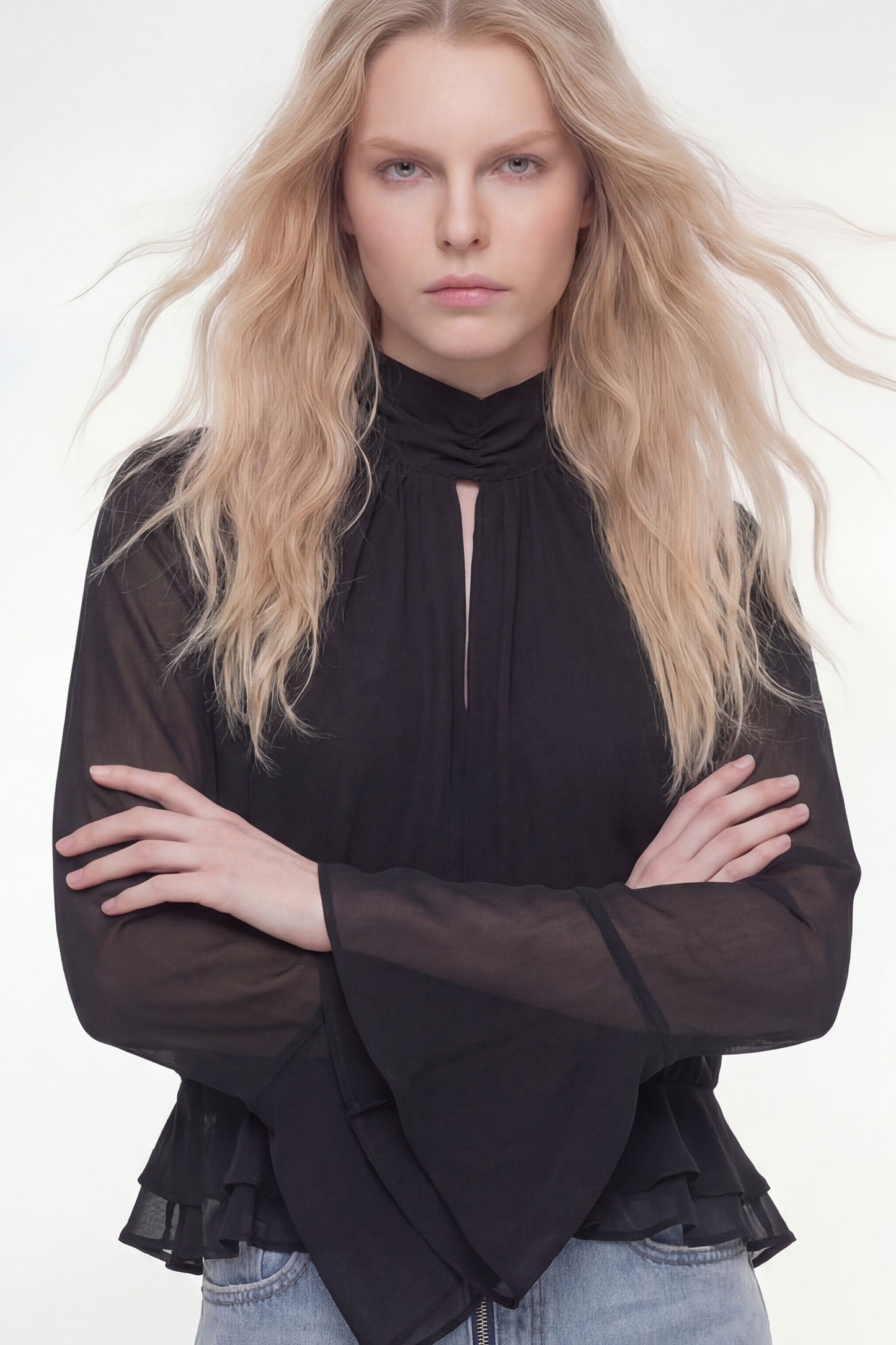 Blusa Bretaña Borgoña